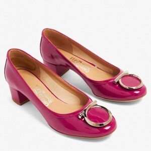 Salvatore Ferragamo Ena in Pink Sangria (sz 10)